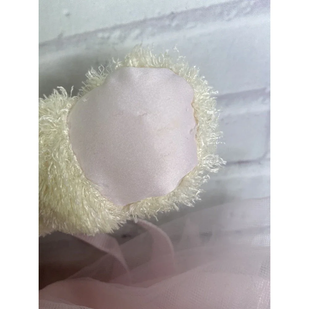 Bearington Collection Lil Ballerina Bunny Rabbit Plush Backpack Bag With Tutu